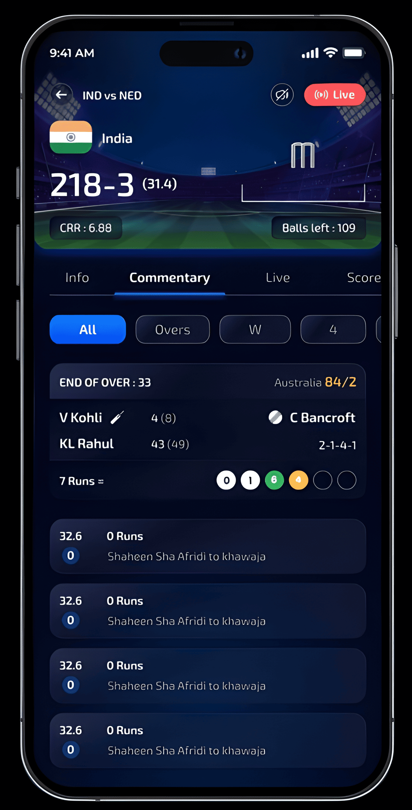 Match Statistics